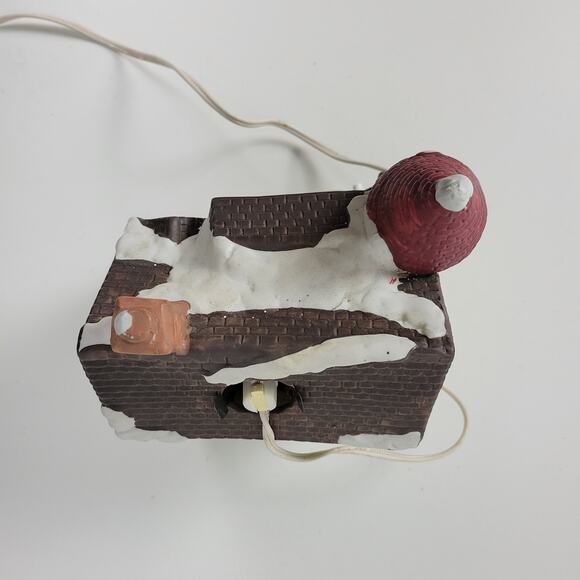 Vintage 90's Holiday Expressions Bakery Hand-Painted Porcelain Lighted House - Picture 3 of 16